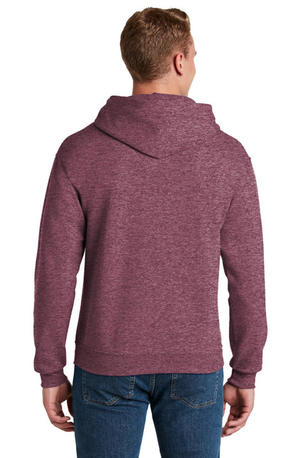 Jerzees - NuBlend Pullover Hooded Sweatshirt. 996M - Vintage Heather Maroon