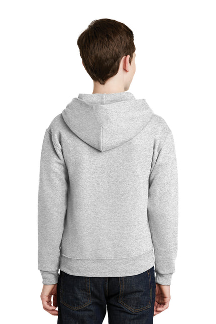 Jerzees - Youth NuBlend Pullover Hooded Sweatshirt. 996Y - Ash