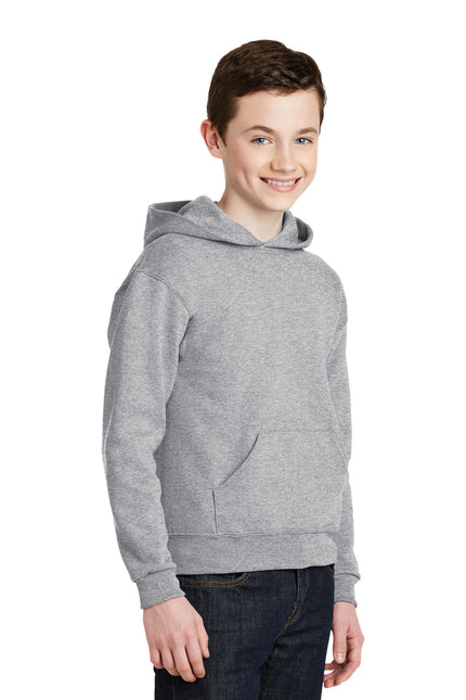 Jerzees - Youth NuBlend Pullover Hooded Sweatshirt. 996Y - Athletic Heather
