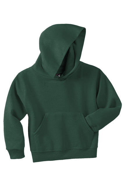 Jerzees - Youth NuBlend Pullover Hooded Sweatshirt. 996Y - Forest Green