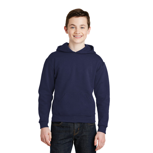 Jerzees - Youth NuBlend Pullover Hooded Sweatshirt. 996Y - Navy