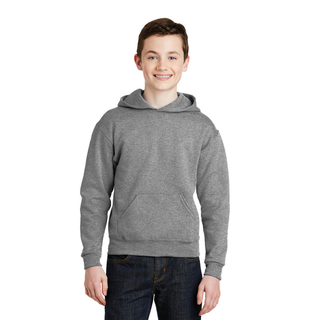 Jerzees - Youth NuBlend Pullover Hooded Sweatshirt. 996Y - Oxford