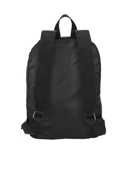 Port Authority Crush Ripstop Backpack BG213 - Black