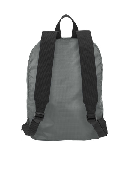 Port Authority Crush Ripstop Backpack BG213 - Shadow Grey