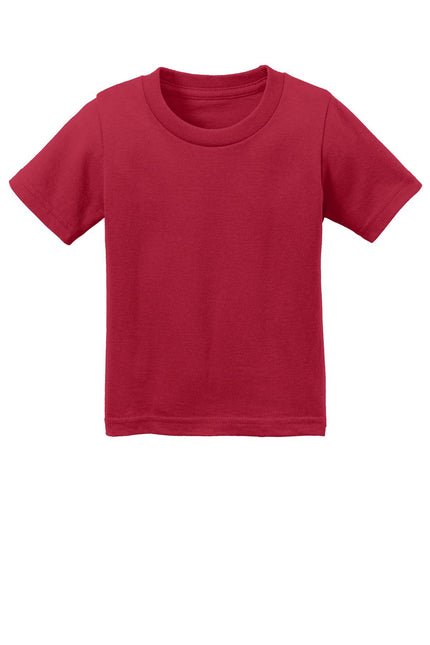 Port & Company Infant Core Cotton Tee. CAR54I - Red