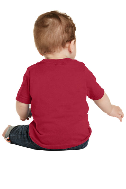 Port & Company Infant Core Cotton Tee. CAR54I - Red