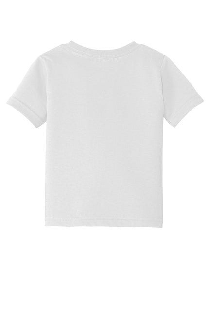 Port & Company Infant Core Cotton Tee. CAR54I - White