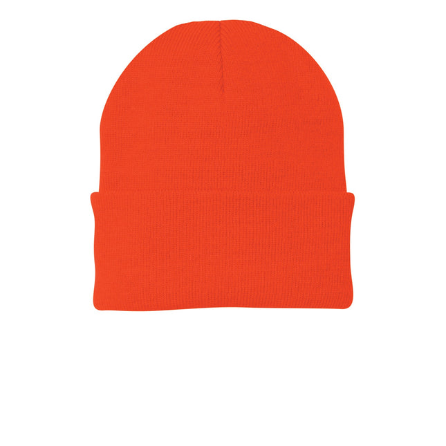 Port & Company Knit Cap. CP90 - Athletic Orange