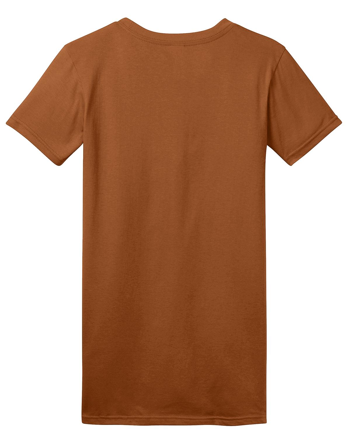 District Women's Fitted The Concert Tee DT5001 - Burnt Orange