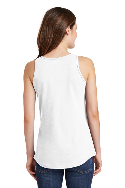 Port & Company Ladies Core Cotton Tank Top. LPC54TT - White