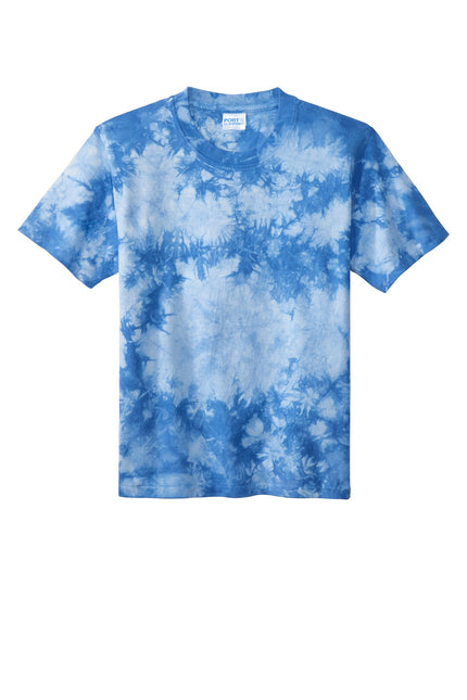 Port & Company Youth Crystal Tie-Dye Tee PC145Y - Sky Blue