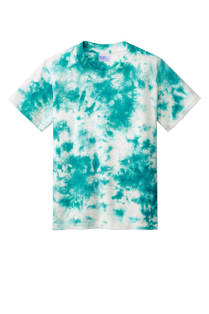 Port & Company Youth Crystal Tie-Dye Tee PC145Y - Teal