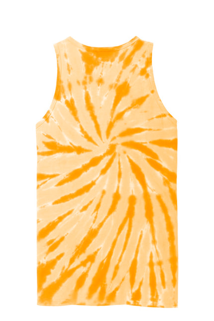 Port & Company Tie-Dye Tank Top. PC147TT - Gold