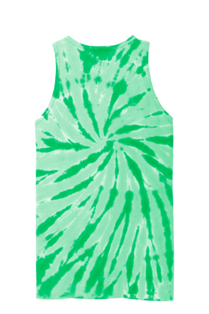 Port & Company Tie-Dye Tank Top. PC147TT - Kelly