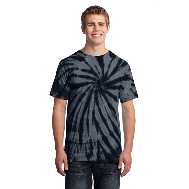 Port & Company - Tie-Dye Tee. PC147 - Black