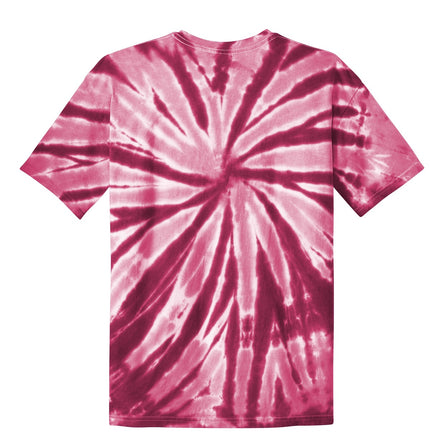 Port & Company - Tie-Dye Tee. PC147 - Maroon