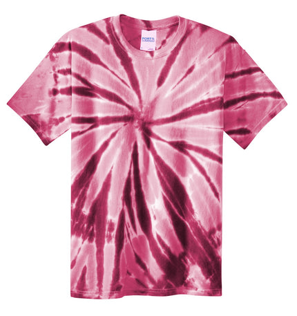 Port & Company - Tie-Dye Tee. PC147 - Maroon
