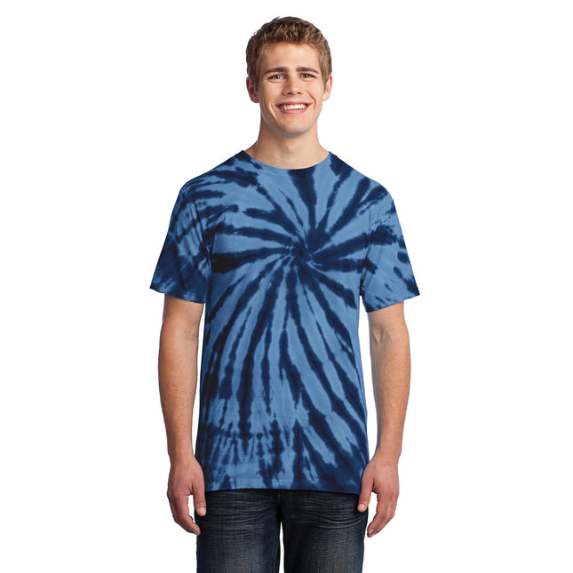 Port & Company - Tie-Dye Tee. PC147 - Navy