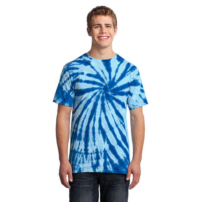 Port & Company - Tie-Dye Tee. PC147 - Royal