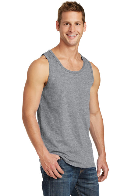 Port & Company Core Cotton Tank Top. PC54TT - Athletic Heather