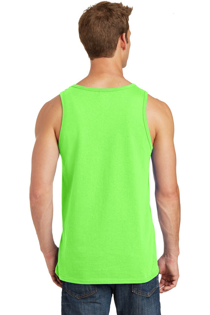 Port & Company Core Cotton Tank Top. PC54TT - Neon Green