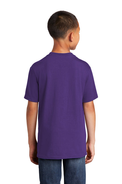 Port & Company - Youth Core Cotton Tee. PC54Y - Team Purple