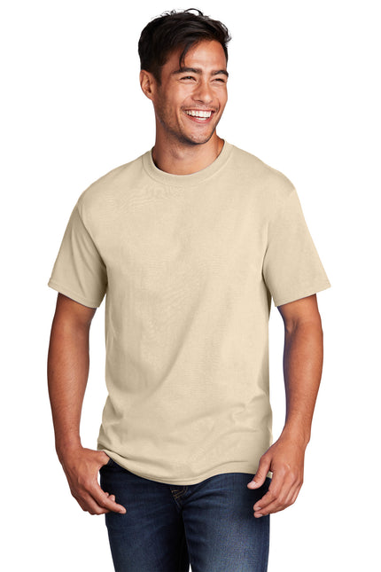 Port & Company - Core Cotton Tee. PC54 - Creme