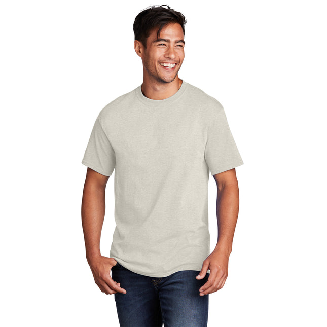 Port & Company - Core Cotton Tee. PC54 - Oatmeal Heather