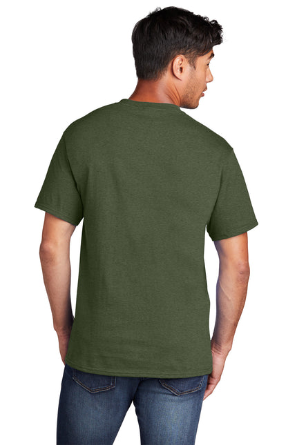 Port & Company - Core Cotton Tee. PC54 - Olive Drab Green Heather