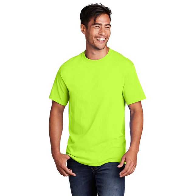 Port & Company - Core Cotton Tee. PC54 - S. Green