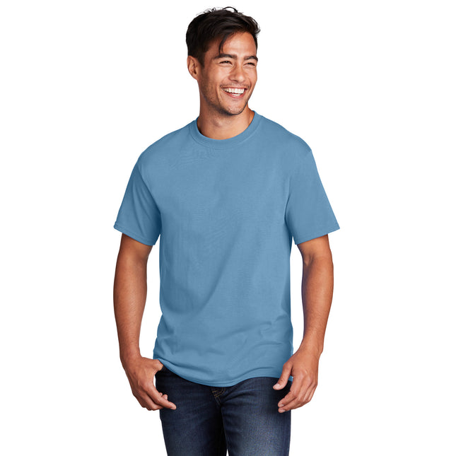 Port & Company - Core Cotton Tee. PC54 - Tundra Blue