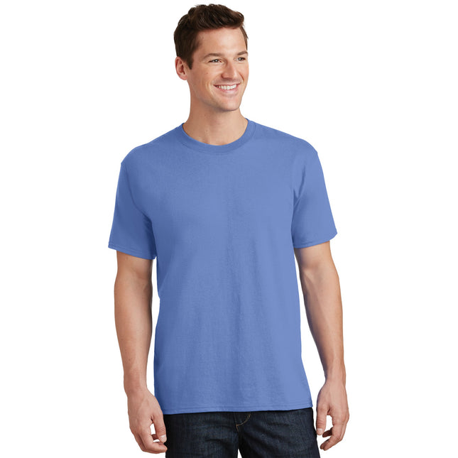 Port & Company - Core Cotton Tee. PC54 - Carolina Blue