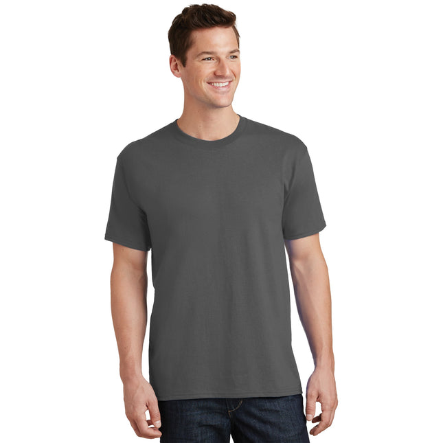 Port & Company - Core Cotton Tee. PC54 - Charcoal