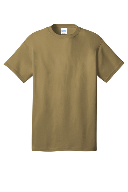 Port & Company - Core Cotton Tee. PC54 - Coyote Brown