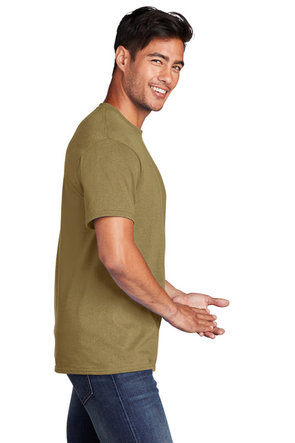 Port & Company - Core Cotton Tee. PC54 - Coyote Brown