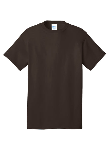Port & Company - Core Cotton Tee. PC54 - Dark Chocolate Brown