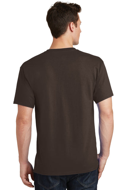 Port & Company - Core Cotton Tee. PC54 - Dark Chocolate Brown
