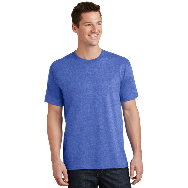 Port & Company - Core Cotton Tee. PC54 - Heather Royal