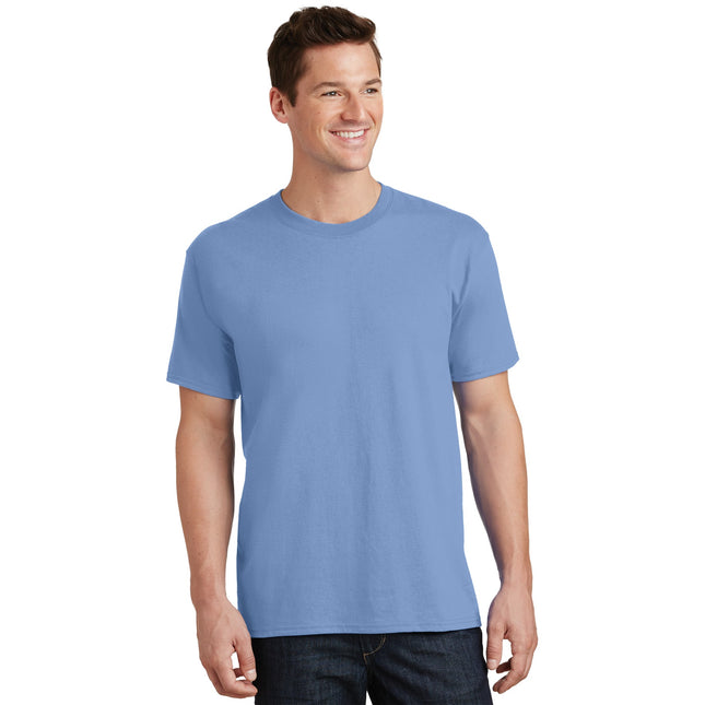 Port & Company - Core Cotton Tee. PC54 - Light Blue