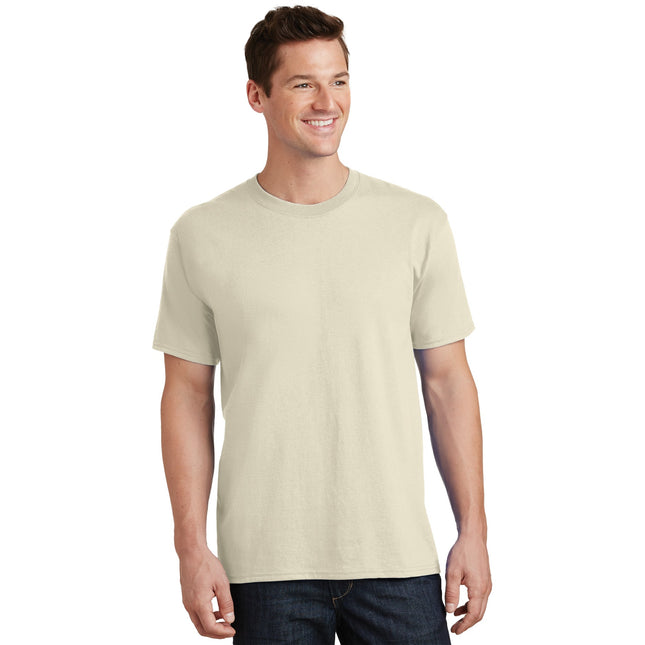 Port & Company - Core Cotton Tee. PC54 - Natural