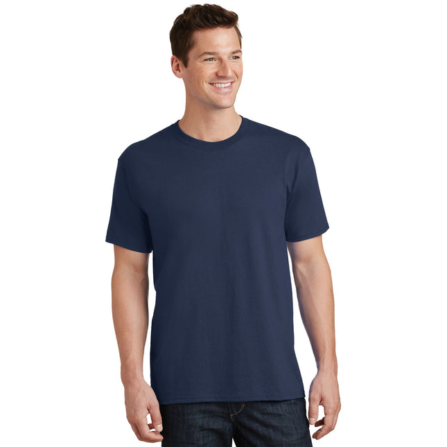 Port & Company - Core Cotton Tee. PC54 - Navy