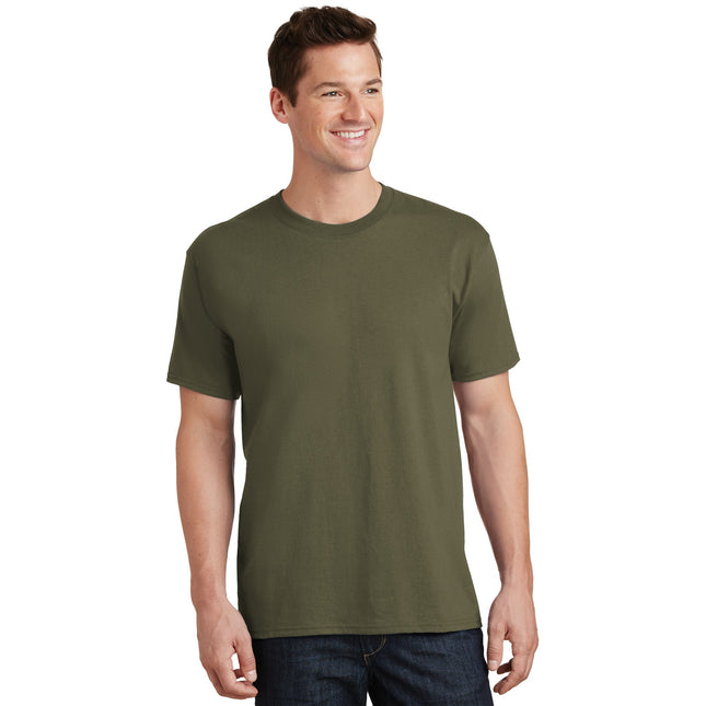 Port & Company - Core Cotton Tee. PC54 - Olive Drab Green