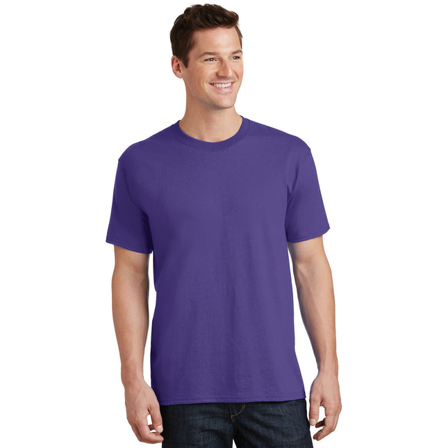 Port & Company - Core Cotton Tee. PC54 - Purple