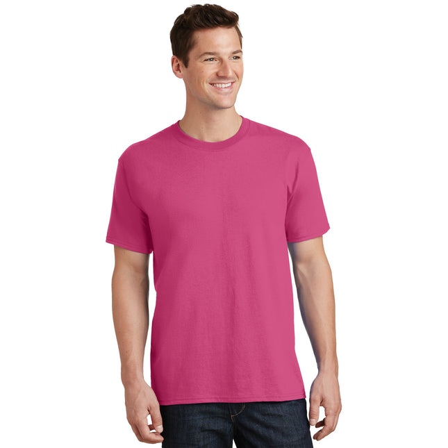 Port & Company - Core Cotton Tee. PC54 - Sangria