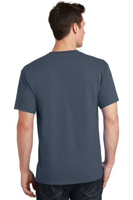 Port & Company - Core Cotton Tee. PC54 - Steel Blue