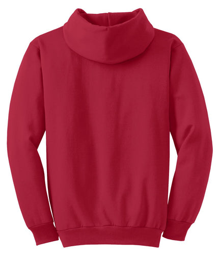 Port & Company - Core Fleece Pullover Hooded Sweatshirt. PC78H - Red