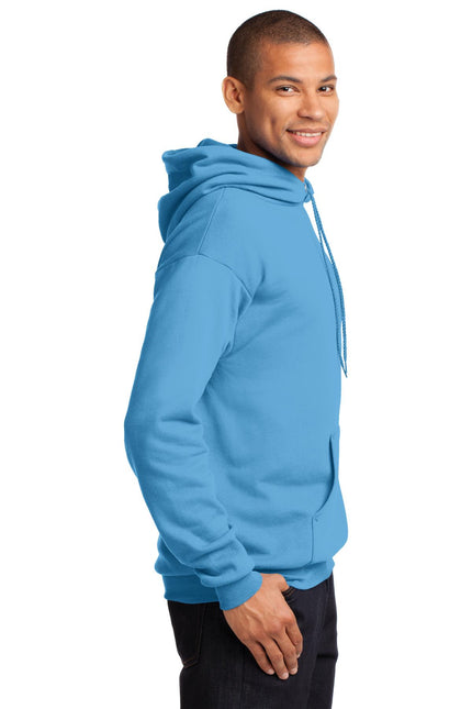 Port & Company - Core Fleece Pullover Hooded Sweatshirt. PC78H - Aquatic 
Blue