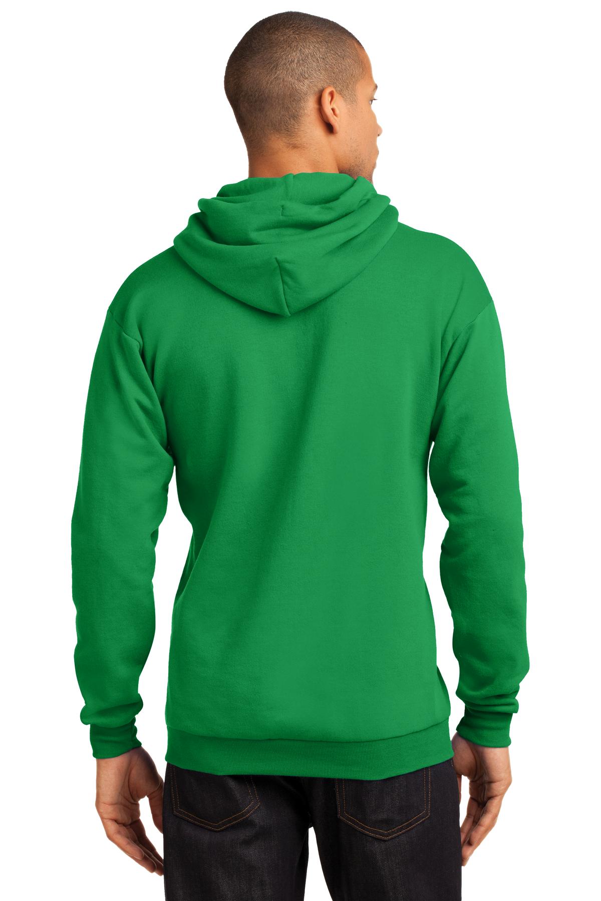 Port & Company - Core Fleece Pullover Hooded Sweatshirt. PC78H - Clover Green