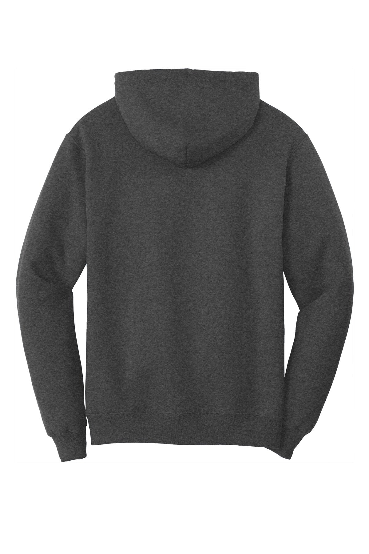 Port & Company - Core Fleece Pullover Hooded Sweatshirt. PC78H - Dark Heather Grey
