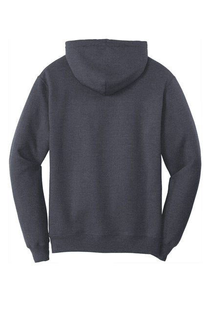 Port & Company - Core Fleece Pullover Hooded Sweatshirt. PC78H - Heather 
Navy